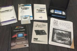 Commodore Amiga Manuals,  Video Test Flight & 10 Newsletters 1993/94