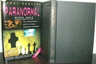 Paranormal Source Book Jenny Randles Angel Alien Ufo Ghost Occult Esp Hardback