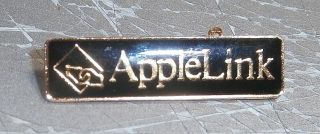 Vintage Apple Link Lapel Pin 2