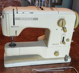 Vintage Bernina Record 730 Sewing Machine no Power Cord or pedal for repair 2