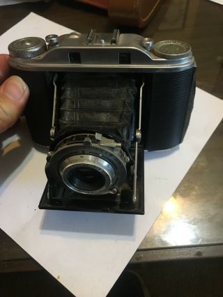 Vintage Ansco Speedex Special “r” Camera With Leather Case