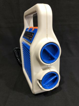 Vintage 1984 Fisher Price My First AM/FM Sing - Along Radio w/ Mic See VIDEO 2