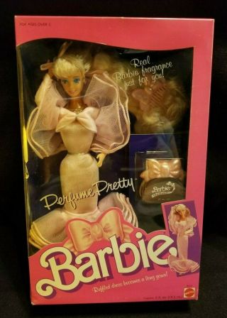 Vintage 1987 Mattel Perfume Pretty Barbie No 4551
