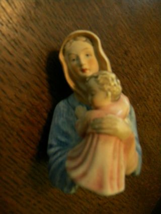 Vintage Goebel? Madonna With Child Figurine Made In W.  Germany