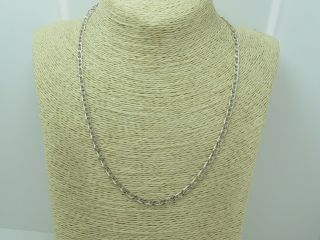 Vintage Sterling Silver 925 Chain Necklace