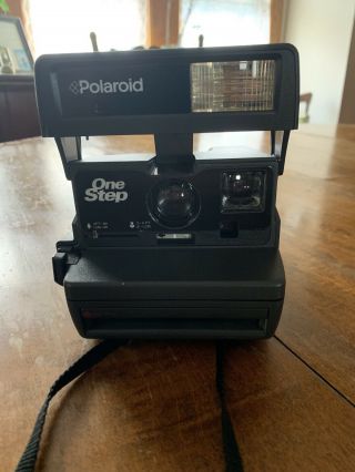 Polaroid 600 One Step Flash Instant Film Camera - &