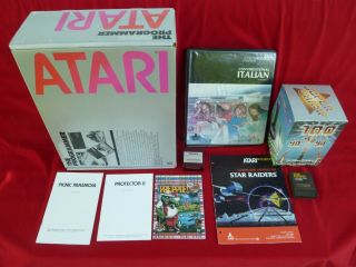 Atari 400 Computer System The Programmer - Outer Box With Joystick And