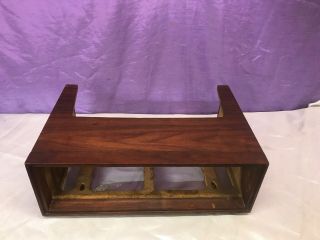 Vintage Fisher Stereo Amplifier Tuner Wood Cabinet Box