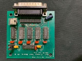 Commodore Amiga External Floppy Test Board Westchester Engineering Pcb