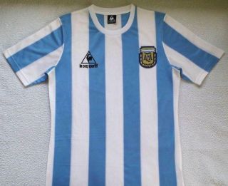 1986 Argentina Retro Vintage Classic 1986 Football Soccer Shirt