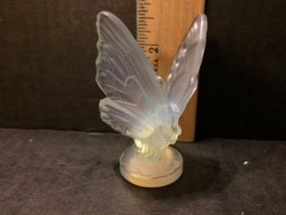 Sabino Opalescent Butterfly Figurine (3 " Tall) - Vintage W/sticker