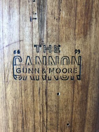 The Cannon Vintage Cricket Bat - Gunn & Moore