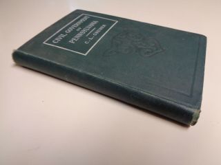 The Civil Government of Pennsylvania 1912 Civics History School Textbook 2