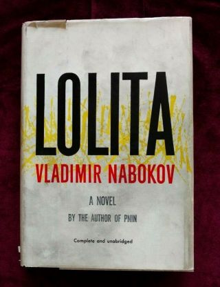Lolita Vladimir Nabokov Hc Dj 12th Printing First Edition 1955 Putnam Olympia