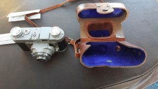 VINTAGE CIRO 35MM CAMERA WITH LEATHER CASE 2