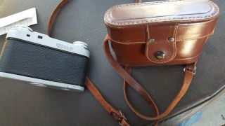 VINTAGE CIRO 35MM CAMERA WITH LEATHER CASE 3