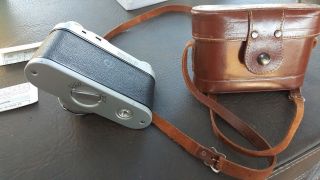 VINTAGE CIRO 35MM CAMERA WITH LEATHER CASE 4