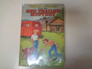 Trixie Belden - The Red Trailer Mystery Hbdj 1st Edition Julie Campbell 1948