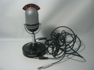On The Air Internet Hands Vintage Style Microphone & Speaker 2