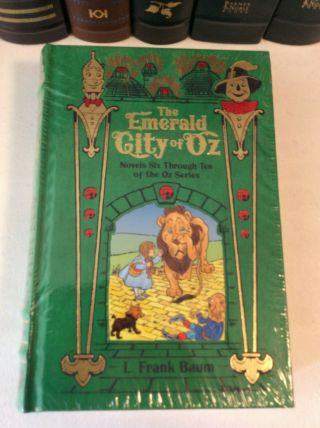 The Emerald City Of Oz - Novels 6 - 10 In One Book By L.  Frank Baum - Leatherbound
