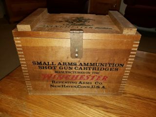 Winchester Vintage Small Arms Ammunition Shot Gun 12 Gauge 2 5/8 Repeater