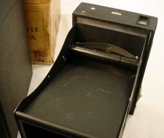 Antique 1917 Eastman Kodak Brownie Camera No.  2C Black Box In Orig Box 6