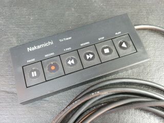 Nakamichi Tri - Tracer 700 1000 Cassette Tape Deck Remote Control