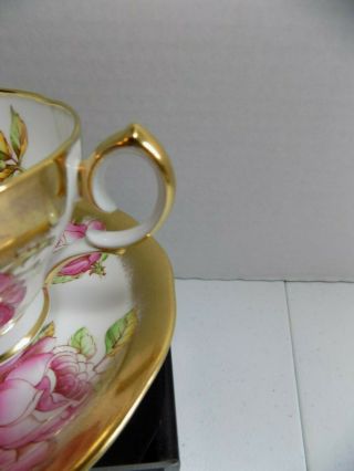 Vintage Queen Anne,  Bone China,  Cup and Saucer,  England, 4