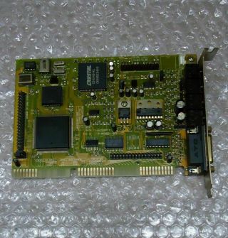 Vintage 1994 Aztech Sound Galaxy Pro 16 Ii Isa Card,  Adlib,  Sound Blaster Pro 2.