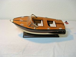 Chris Craft Vintage Speed boat Hand Made Model (Dealer Display,  Sample ?) DS7031 2