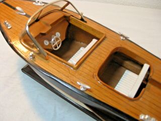 Chris Craft Vintage Speed boat Hand Made Model (Dealer Display,  Sample ?) DS7031 7