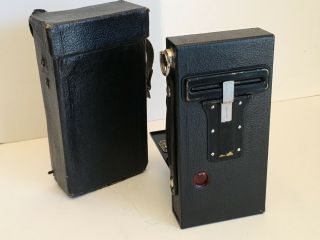 Kodak No 2 Folding Autographic Brownie in case,  c1915 - 26, 2