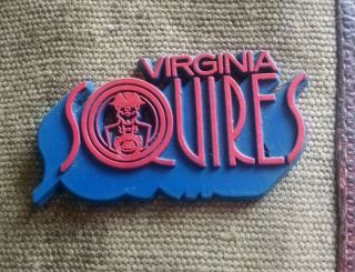 Aba Vintage Virginia Squires Standing Board Basketball Fridge Rubber Magnet