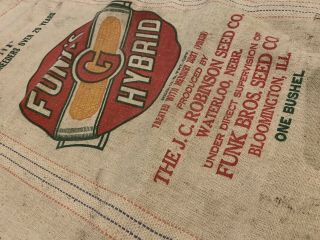 Funk’s G Hybrid Vintage Seed Sack Bag 3