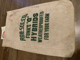 Funk’s G Hybrid Vintage Seed Sack Bag 4