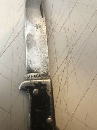 Vintage German WWII Knife Dagger Blade K55K Solingen Kaiser 4