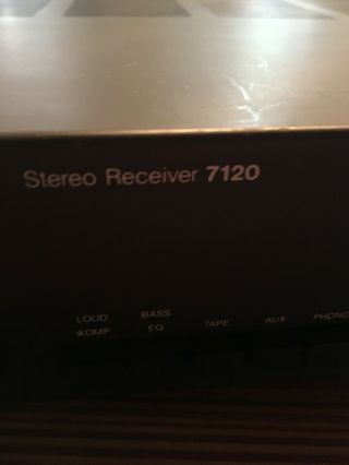 Vintage NAD 7120 Stereo Receiver 3