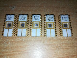 Intel C8702a,  S994,  For 8008,  8080,  Rare Vintage Eprom,  Year 1975,  76,  Gold