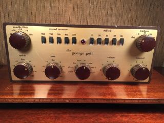 George Gott Gdp 50p Mono Tube Preamplifier Made By Bigg Of California