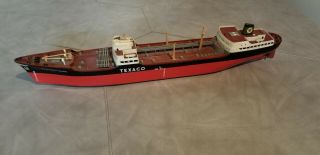 Vintage Texaco Model Gas,  Oil Tanker Ship,  North Dakota.