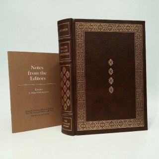 Essays Emerson Franklin Library 100 Greatest Books Leather