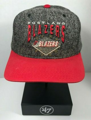 Vintage Portland Trail Blazers Starter Snapback Hat Cap Nba Retro Streetwear