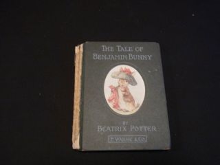 The Tale Of Benjamin Bunny 1911 Beatrix Potter First Edition