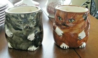A Vintage Seymour Mann Cat Mugs (japan)