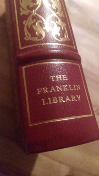 JOHN DONNE - POEMS - FRANKLIN LIBRARY LEATHER - 100 GREATEST BOOKS OF ALL TIME 2
