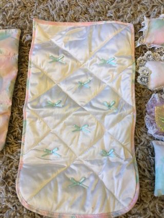 Vintage Barbie Bedding Set Comforter Blanket & Pillow 9 Pc Set 5