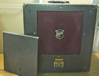 Vintage Bell & Howell External Speaker Cabinet - Wooden - Cabinet Only