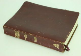 Disciples Study Bible 1988 Burgundy Cross Reference Vtg Doctrines Helps Maps Red