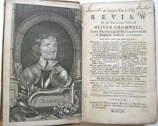 1760 Life of OLIVER CROMWELL The English Civil War Battles History King Charles 2