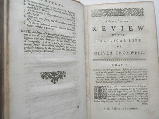 1760 Life of OLIVER CROMWELL The English Civil War Battles History King Charles 4